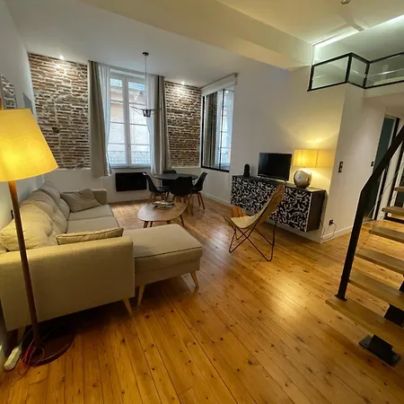Ferienwohnung Cosy Fourbastard Toulouse Exterior foto